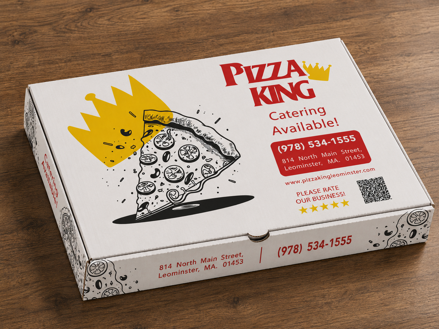 Party Pizza Box